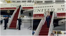 Donald Tramp predsedničlki avion