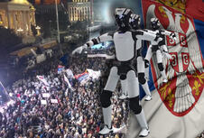 skupština Srbije roboti zastava Srbije