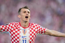 Ante Budimir u dresu reprezentacije Hrvatske na meču protiv Paname