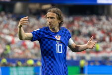 Luka Modrić na meču Engleska - Hrvatska