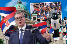 Aleksandar Vučić miting SNS Skupština Srbije
