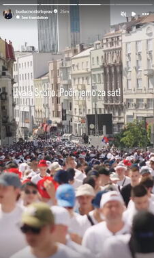 Vučić se oglasio pred početak skupa "Srbija, jedna porodica": "Hvala, Srbijo! Počinjemo za sat"