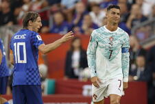 Kristijano Ronaldo na meču Portugal - Hrvatska