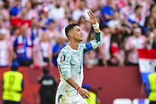 Kristijano Ronaldo na meču Portugal - Hrvatska
