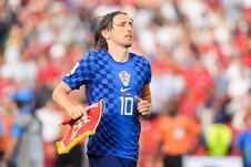 Luka Modrić na meču Portugal - Hrvatska