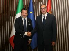 Aleksandar Vučić Mateo Salvini