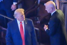 Donald Tramp i Đani Infantino