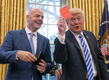 Mundijal 2026, Donald Tramp, Đani Infantino, crveni karton