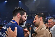 Nikola Karabatić i Novak Đoković