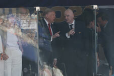 Donald Tramp Finale svetskog prvenstva Španija Argentina.jpg