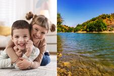 Brat i sestra jezero