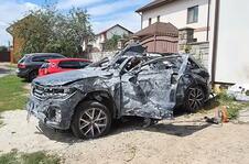 Automobil preživeo udar balističke rakete