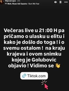 Kristijan objavio snimak razgovora s Carem