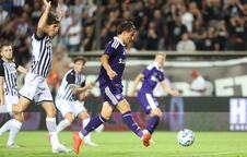 Mihajlo Cvetković na meču PAOK - Anderleht
