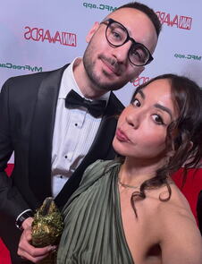 Milan Ponjević, poznat kao Lanmi Majami sa suprugom (2).png