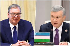 Aleksandar Vučić Šavkat Mirzijojev