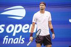 Aleksander Zverev na finalu US Opena