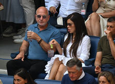 Džef Bezos i Loren Sančez na US Openu