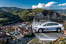 Bijelo Polje i automobil crnogorske policije