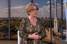 Valentina Arsić Arsenijević u studiju Kurir televizije