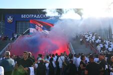 Ujedinjena Srbija Beogradska arena počelo okupljanje građana