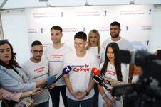 Ujedinjena Srbija Beogradska arena počelo okupljanje građana