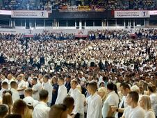 Ujedinjena Srbija Beogradska arena SNS skup