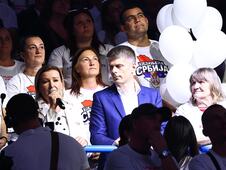 Ujedinjena Srbija Beogradska arena SNS skup