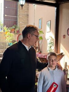 Aleksandar Vučić Banoštor