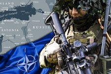 Estonski vojnici u NATO.