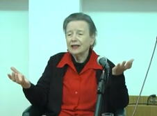 Bisera Alikadić tokom književne večeri