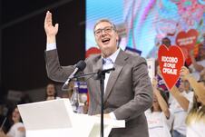 Ujedinjena Srbija Zaječar SNS skup Aleksandar Vučić