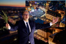Skup SNS Novi Sad Aleksandar Vučić