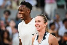 Elina Svitolina i Gael Monfis