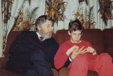 Martin Pistorijus sa ocem