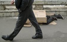 Beskućnik na ulici