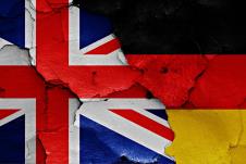 Zastave Nemačke i Velike Britanije