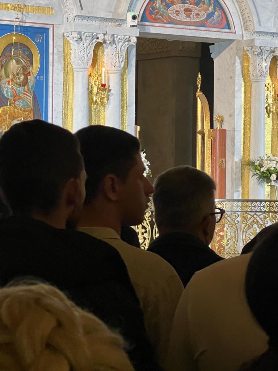 Uskršnja liturgija u Hramu Svetog Save