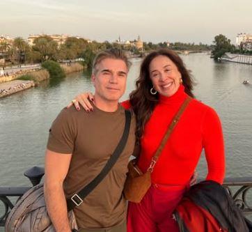 Klaudija Raja sa suprugom