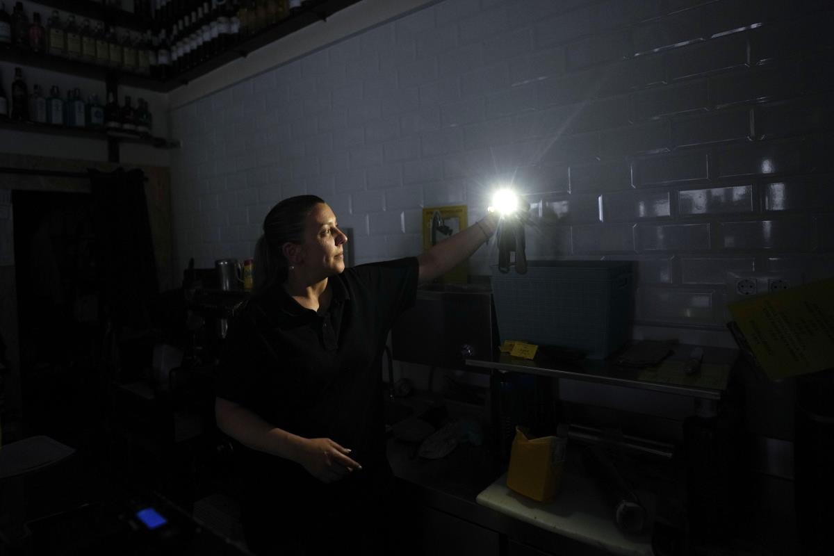 Španija, nestanak struje