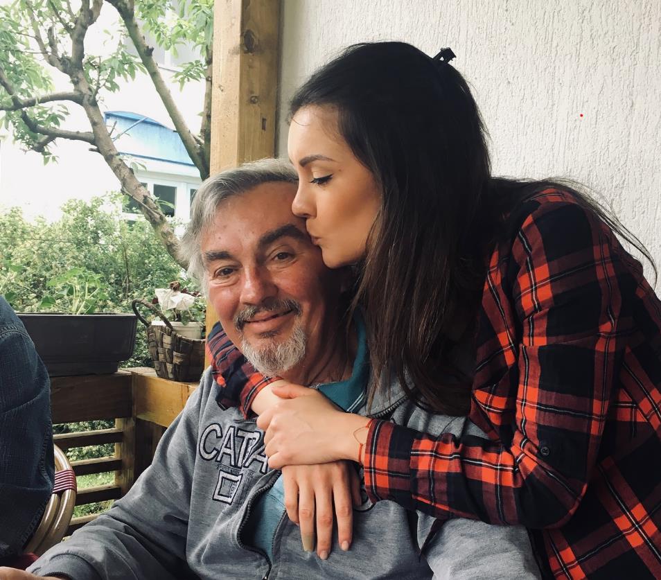 Dragana Mićalović sa ocem