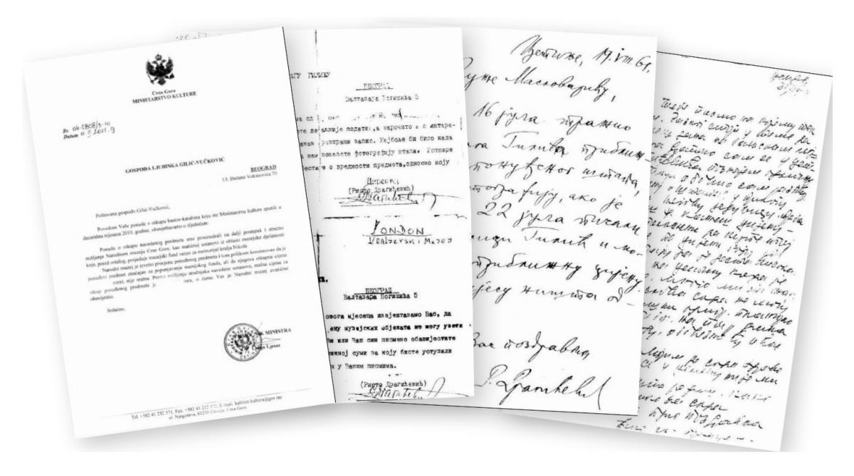 ljubinka vuckovic Prepiske privatna arhiva.jpg