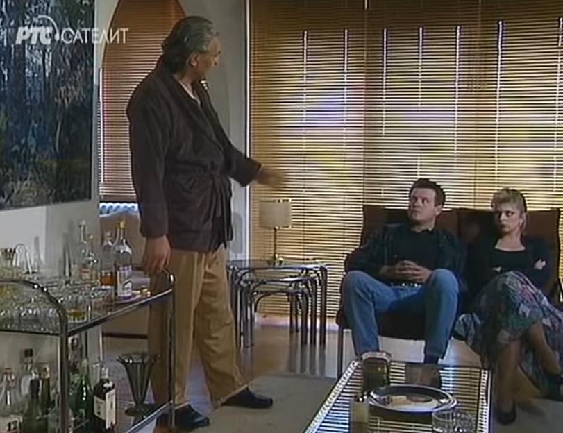 Lepomir Ivković kao Gagi u seriji Srećni ljudi