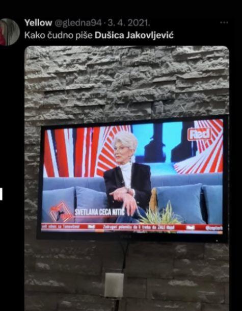 Dušica Jakovljević postala hit na Tviteru