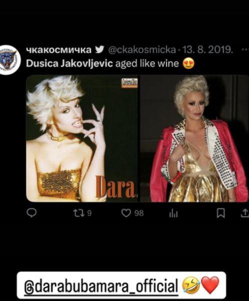 Dušica Jakovljević postala hit na Tviteru