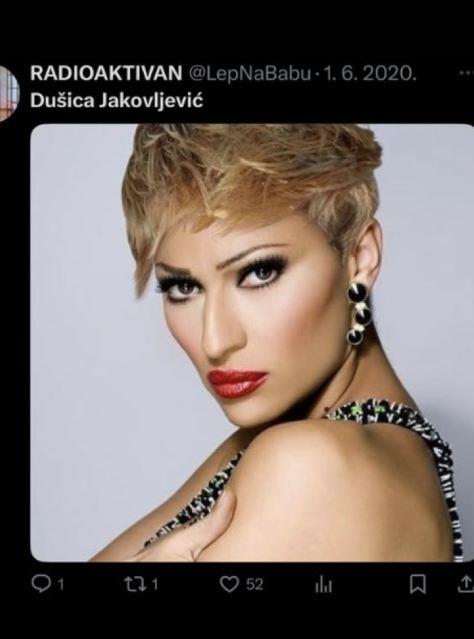 Dušica Jakovljević postala hit na Tviteru