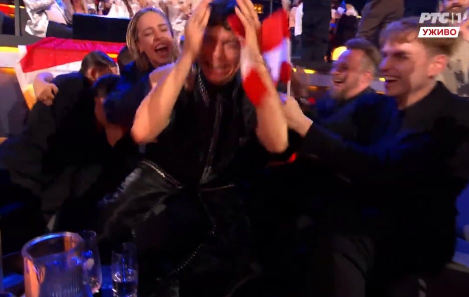 Marija Šerifović od Srbije dobila bombonjeru