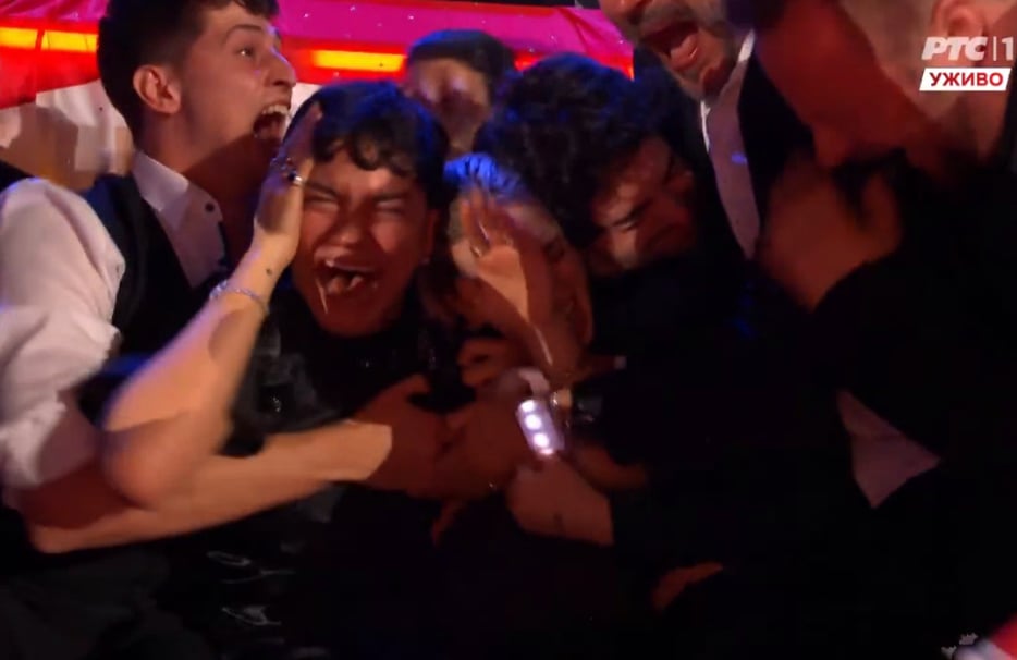 Marija Šerifović od Srbije dobila bombonjeru