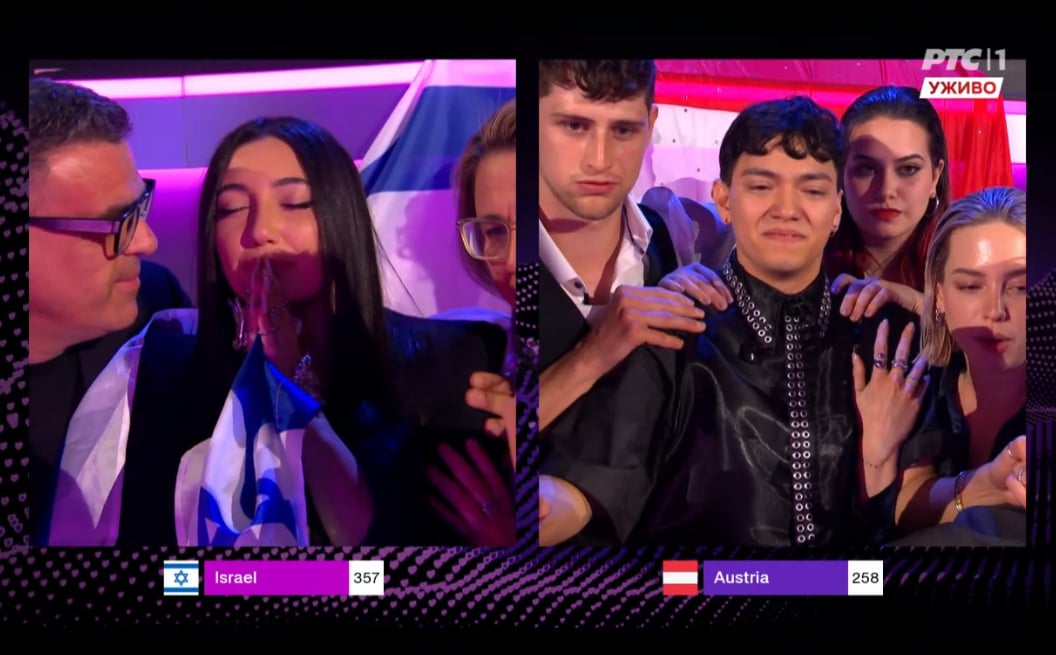 Marija Šerifović od Srbije dobila bombonjeru