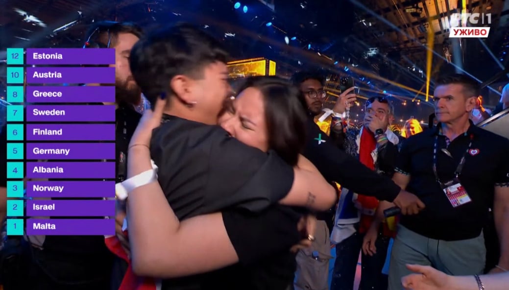 Marija Šerifović od Srbije dobila bombonjeru